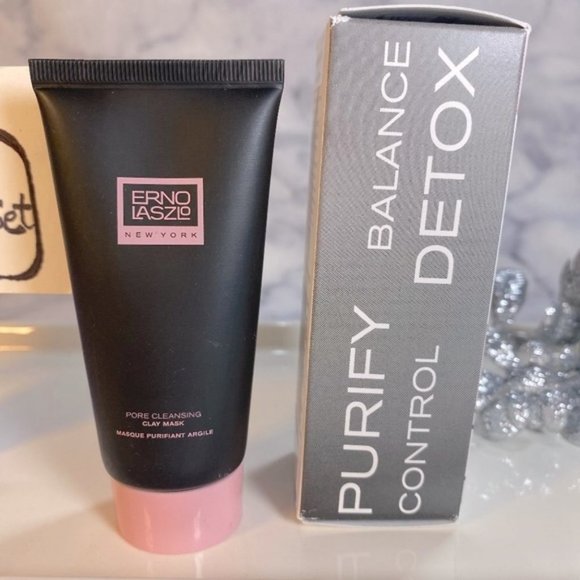 Erno Laszlo Exfoliate & Detox Pore Cleansing Clay Mask, NEW - Travel Size 30 ml - Picture 4 of 9